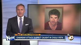 Chainsaw attack suspect caught in Chula Vista