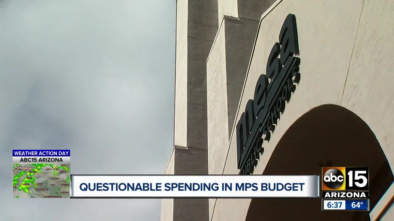 Questionable spending by Mesa Public School Board