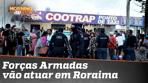 Crise migratória: Forças Armadas vão atuar em Roraima