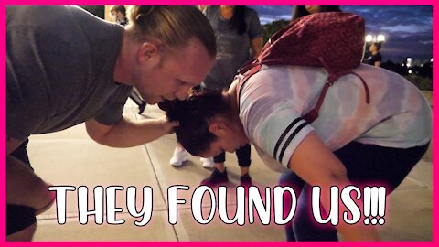 They found us and the POWER OF GOD found them!!!