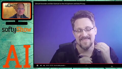Are the machines really going to wipe out humanity? Snowden thinks not