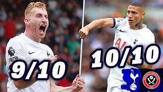 BRILLIANT BISSOUMA & KULUSEVSKI! • Tottenham 2-1 Sheffield United • Premier League [PLAYER RATINGS]