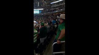 Mexico fans classless as always!