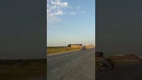When a pilot tried to takeoff from a road | WOOPS