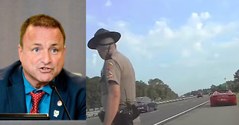 Florida Official Caught on Video Dropping Title After Pulled Over for Speeding