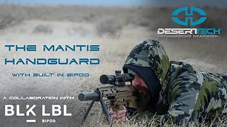 The Blk Lbl Mantis Handguard for the Desert Tech MDRX