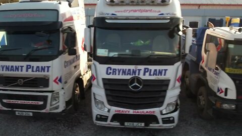 Impressive Fleet of Cryant Plant 🚛🚛🚛 - Welsh Drones
