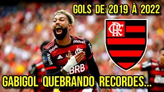 GABIGOL PELO FLAMENGO! GOLS DE 2019 À 2022! QUEBRANDO RECORDES COM O MANTO SAGRADO - É TRETA!!!