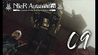 Saving Engels | Nier: Automata | Blind PS4 Gameplay 09 | SpliffyTV