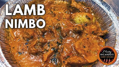 Lamb Nimbo at Kingsway Lounge Indian Restaurant | Misty Ricardo's Curry Kitchen
