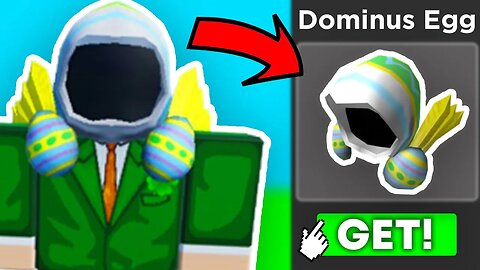 (😱HURRY!) Roblox IS GIVING YOU The EGG DOMINUS FOR FREE!...