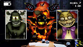 HAPPY BIRTHDAY TO FNAF 2 with Big Bosses from VR | FNAF 2 Mod