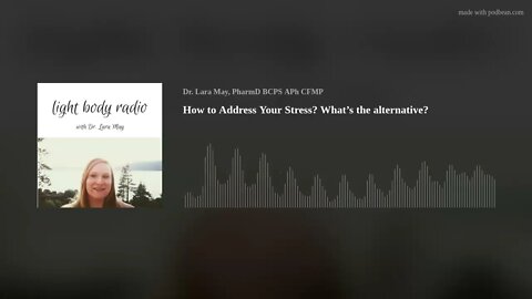 How to Address Your Stress? What’s the alternative?