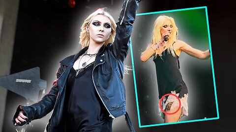 Taylor Momsen Attacked By Wild Bat on Stage - See Crazy Clip