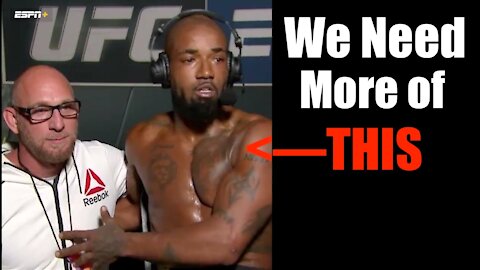 UFC Fighter Bobby Green's Message of Love is What we Need to Combat Racial Division