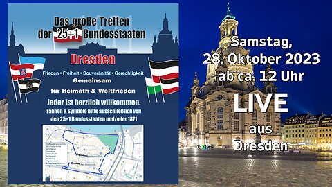 Live aus Dresden - Das große Treffen der 25+1 Bundesstaaten
