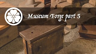 Museum Forge part 5/7 - making 475lb. anvil from scrap