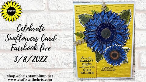 Celebrate Sunflowers Card