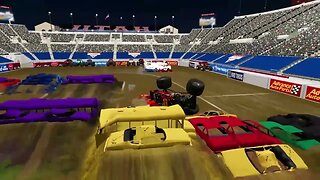 Monster Jam Salt Lake City 2010 Sneak Peek |Monster Tour BeamNG Drive Monster Jam #beamngdrive