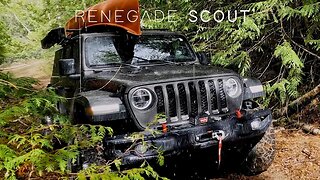 Off-Road Adventure in Jeep Gladiator 4x4: 🔥🌲🏔️ [Relaxing, Travel, Explore]