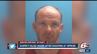 Suspect who shot at Columbus police officer dead after shootout with ISP trooper