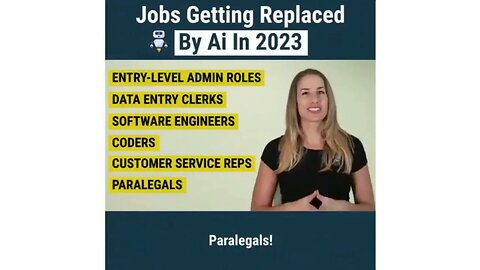 Jobs Getting Replaced By AI In 2023: Jobs Getting Replaced By AI. #artificialintelligence
