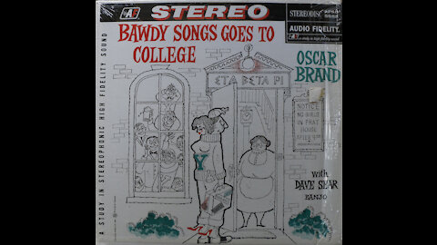 Oscar Brand - Bawdy Songs Goes To College (1955) [Complete LP]
