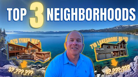 TOP NEIGHBORHOODS in Incline Village Lake Tahoe Nevada 🥇🏠