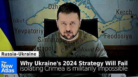 📢Why Ukraine's 2024 Strategy Will Fail & Why Isolating Crimea is Impossible