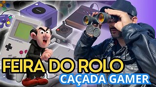 Caçada Gamer | VIDEO GAMES ANTIGOS ( Encotramos o Gargamel )