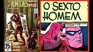 O FANTASMA 115 EM SEXTO HOMEM #museudogibi #gibi #quadrinhos #comics #historieta