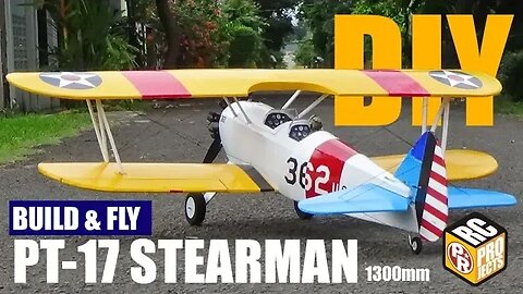 How to Build PT-17 Stearman RC Biplane