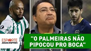 "Diferente de outros, o Palmeiras NÃO PIPOCOU pro Boca"