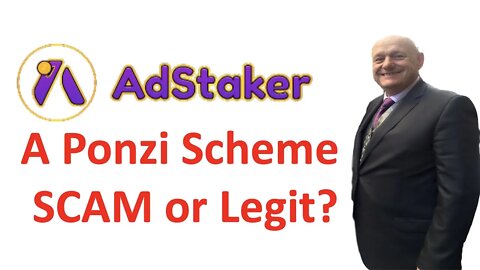 Is Adstaker is a Ponzi scheme, a SCAM or Legit?