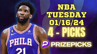 #PRIZEPICKS | BEST PICKS FOR #NBA TUESDAY | 01/16/24 | PROP BETS | #BESTBETS | #BASKETBALL | TODAY