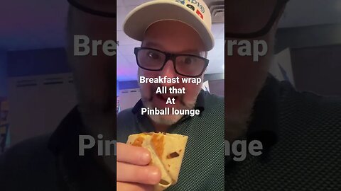 Breakfast wrap all that .. At The Pinball Lounge #shorts #pinball #breakfast-wrap