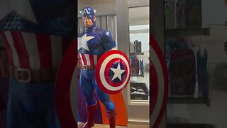 YouTuber found captain America in Orlando Florida