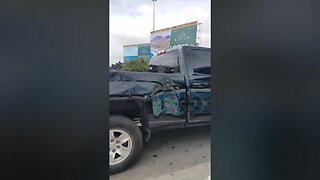 Witness records crash at Tijuana border