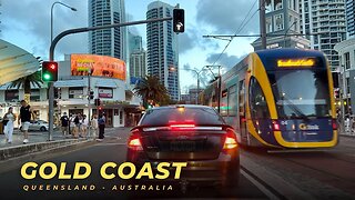Australia: GOLD COAST 4K DRIVE || HDR - Dolby Vision || QUEENSLAND