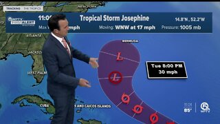 Tropical Storm Josephine forms in Atlantic Ocean, not expected to impact South Florida's weather