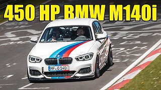 A Lap in a 450 HP BMW M140i on the Nürburgring!