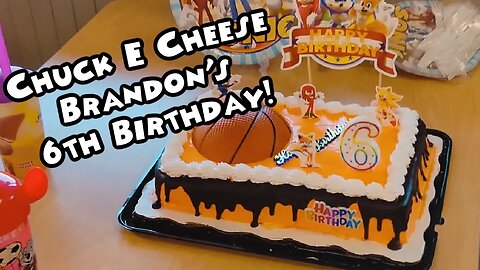 Chuck E Cheese Brandon's 6th Birthday 2023
