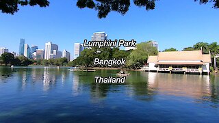 Lumphini Park in Bangkok, Thailand