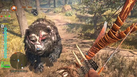 Far Cry Primal Snowblood Wolf Hunt 4K HDR