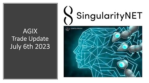 Singularity Net AGIX Trade Update