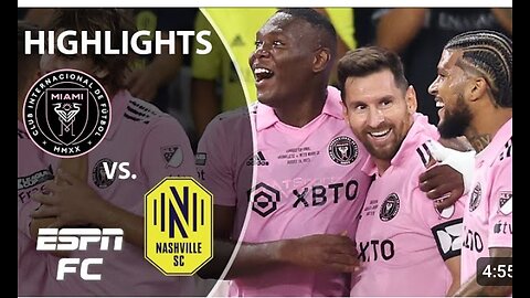 🚨 LIONEL MESSI & INTER MIAMI WIN LEAGUES CUP 🚨 | Full Game Highlights