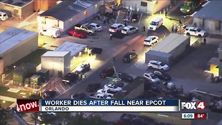 A worker dies after falling at Epcot in Orlando