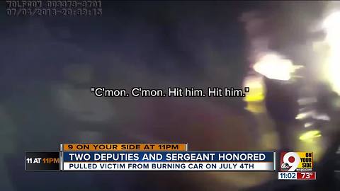 Two deputies, sergeant honored for work on July 4