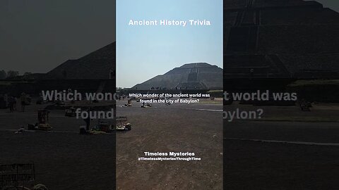 Ancient History Trivia Q&A 20 #shorts #ancient #history