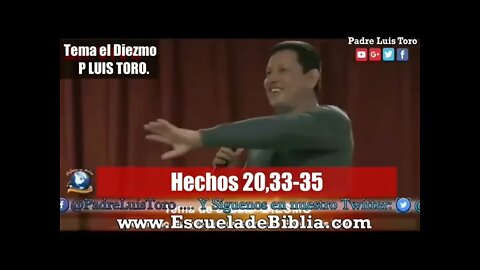 La verdad sobre el Diezmo ¿Es Bíblico? Padre Luis Toro.